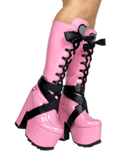 YRU pink boots 