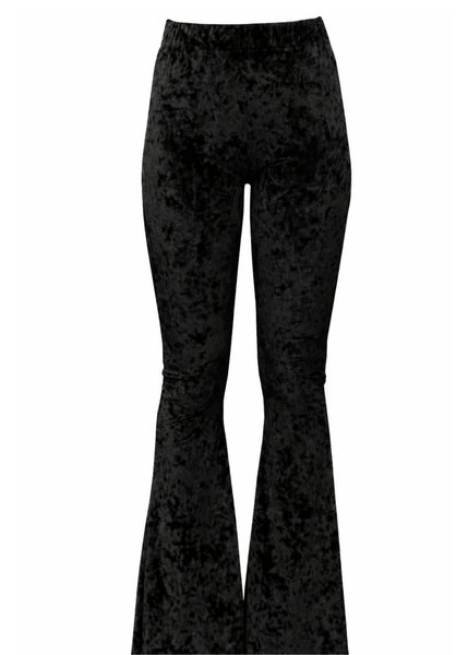 black velvet flare pants boho rocker rockstar wife concert outfit festival wear coachella 