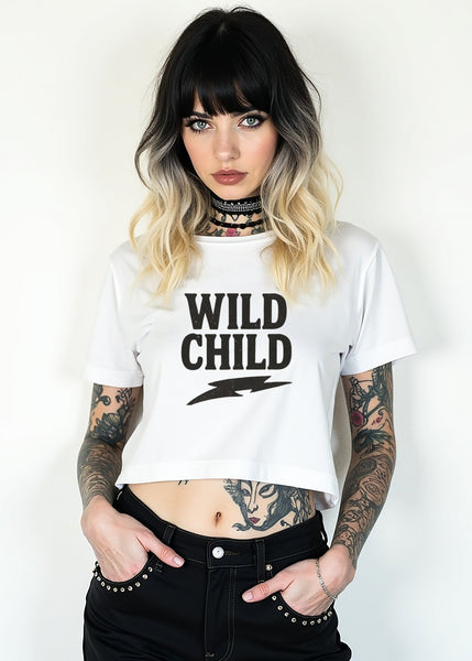 Wild Child Women's Festival Crop Top