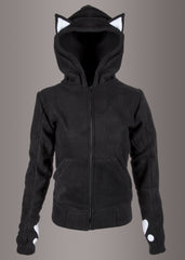 Black cat hoodie