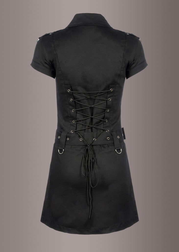 Black Goth Mini Dress | Goth Dress | Wednesday Dress | Punk Dress | Pretty Attitude Black Goth Mini Dress | Goth Dress | Wednesday Dress | Punk Dress | Pretty Attitude