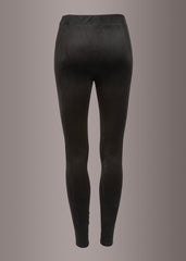 Black leather leggings