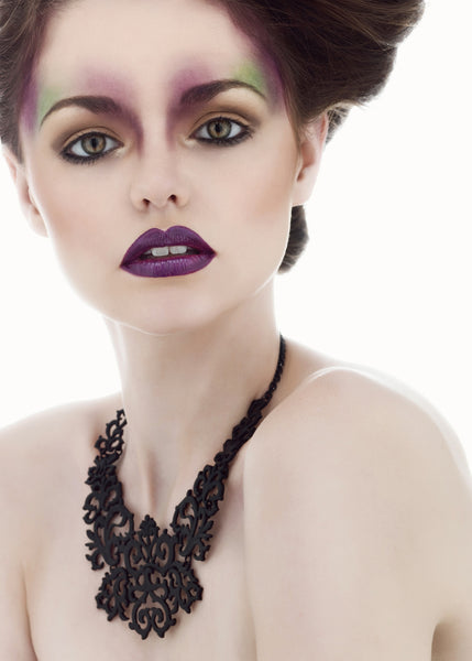 black tattoo necklace 