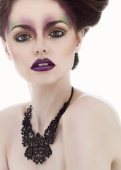 black tattoo necklace 