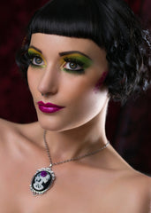 Gothic skull necklace