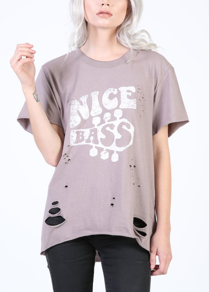 Mamie Ruth Nice Bass Tee