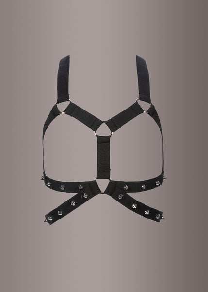 studded harness belt