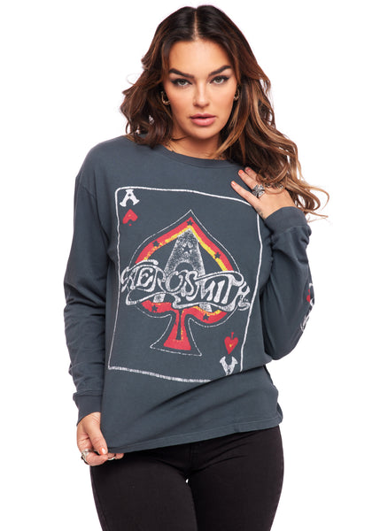 Aerosmith long sleeve band tee