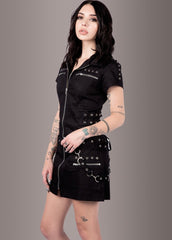 Shop Black Goth Dress | Gothic Dress | Punk Dress | Emo Dress | Pretty ...