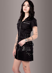 Black gothic dress