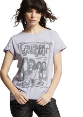 Purple Black Sabbath Band Shirt