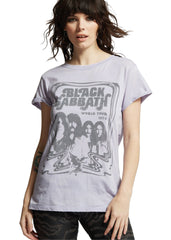 Purple Black Sabbath Band Shirt
