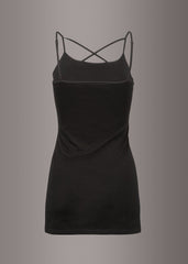 black skull cami back
