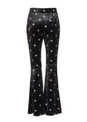 black velvet festival flares