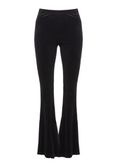 black velvet flare pants bell bottoms festival concert outfit 