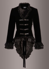 velvet tail jacket