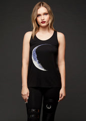 crescent moon tank top