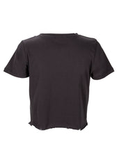 Long Live Rock'n'Roll Tiger Design Cropped T-Shirt by Prince Peter Collection