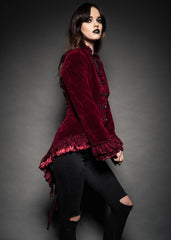 velvet tailcoat