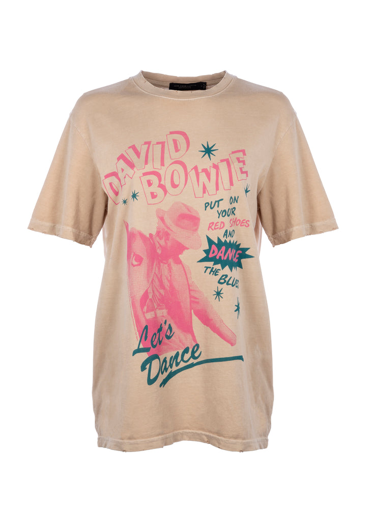 Oversized David Bowie Band Shirt | Vintage David Bowie Band T