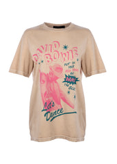 Oversized David Bowie Band Shirt by Junk Food