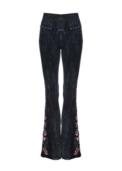 floral flare pants