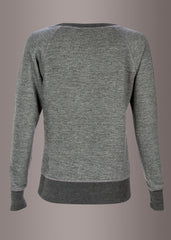 gray skull sweatshirt