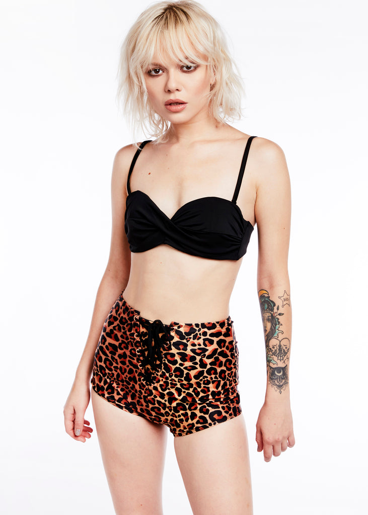 leopard print bikini 