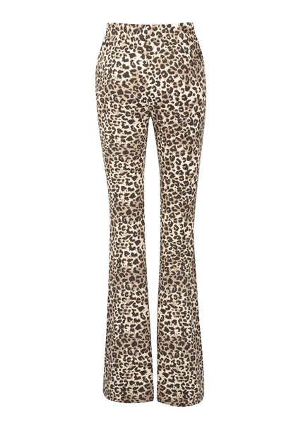 animal print flares