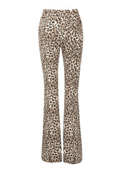 animal print flares