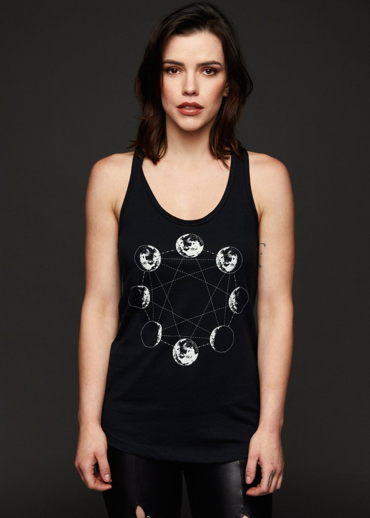 moon phases tank top