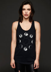 moon phases tank top