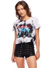 Motley Crue tie dye band shirt