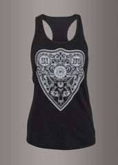 black cat goth top