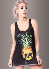 Pineapple skull tee