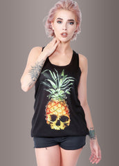 Pineapple skull top