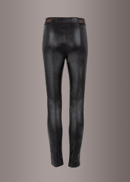 leather biker pants with zipper