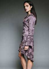 purple victorian coat