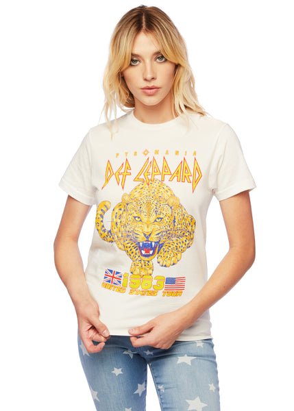 pyromania def leppard tee