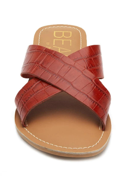 red pebble sandal by matisse