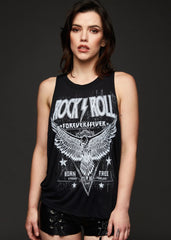 Rock n Roll forever tank top