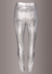 silver sequin pants