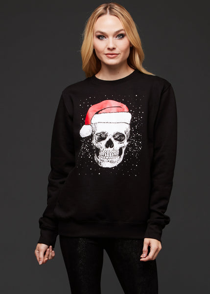 skull Christmas sweater