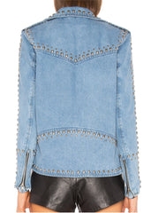 studded jean jacket