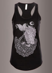 black mermaid tattoo top