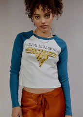 Van Halen raglan band shirt