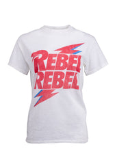 rebel rebel david bowie band tee